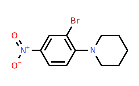 1-(2-Bromo-4-nitrophenyl)piperidine