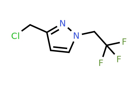 CAS 1260658-95-4 | 3-Chloromethyl-1-(2,2,2-trifluoro-ethyl)-1H-pyrazole