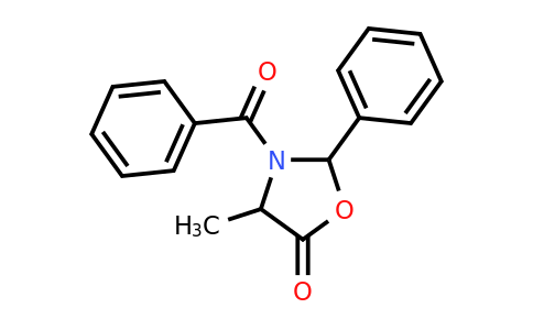 CAS 1260662-63-2 | 3-Benzoyl-4-methyl-2-phenyl-1,3-oxazolidin-5-one