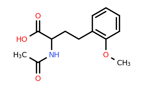 CAS 1260662-76-7 | 2-(Acetylamino)-4-(2-methoxyphenyl)butanoic acid