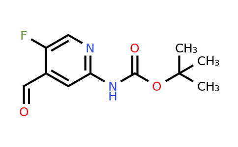 CAS 1260663-04-4 | Tert-butyl 5-fluoro-4-formylpyridin-2-ylcarbamate