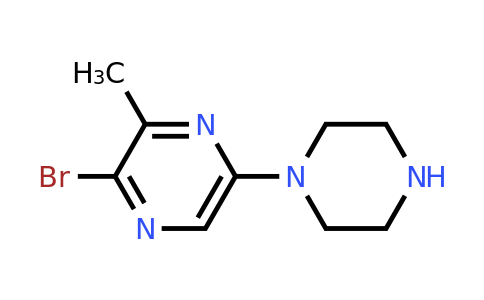 CAS 1260663-09-9 | 2-Bromo-3-methyl-5-piperazin-1-ylpyrazine