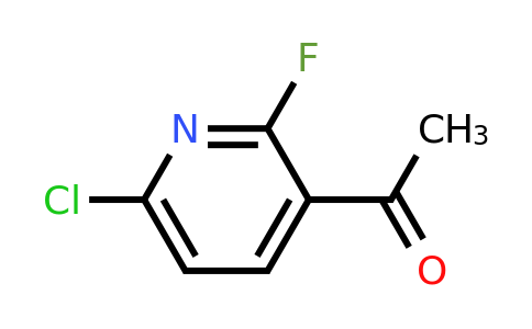 CAS 1260663-13-5 | 1-(6-Chloro-2-fluoropyridin-3-YL)ethanone