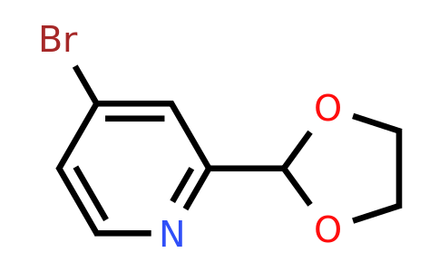 CAS 1260663-27-1 | 4-Bromo-2-(1,3-dioxolan-2-YL)pyridine