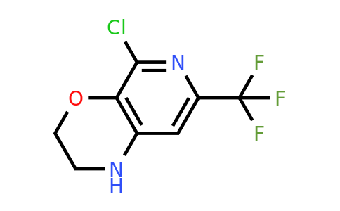 CAS 1260663-29-3 | 5-Chloro-7-(trifluoromethyl)-2,3-dihydro-1H-pyrido[3,4-B][1,4]oxazine