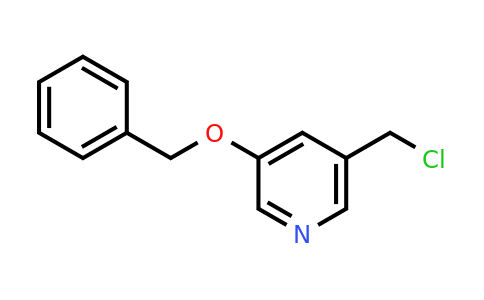 CAS 1260663-40-8 | 3-(Benzyloxy)-5-(chloromethyl)pyridine
