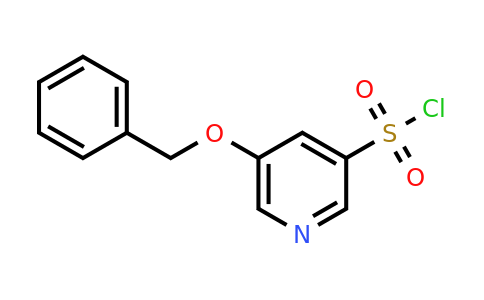 CAS 1260663-42-0 | 5-(Benzyloxy)pyridine-3-sulfonyl chloride