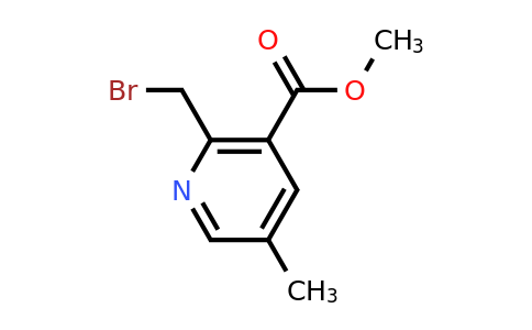 Methyl 2-(bromomethyl)-5-methylnicotinate