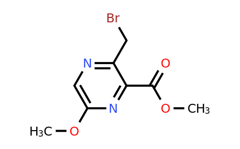 CAS 1260663-48-6 | Methyl 3-(bromomethyl)-6-methoxypyrazine-2-carboxylate