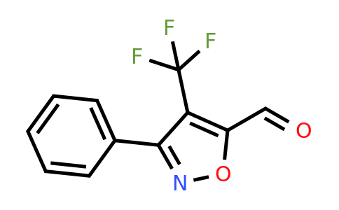 CAS 1260663-50-0 | 3-Phenyl-4-(trifluoromethyl)isoxazole-5-carbaldehyde