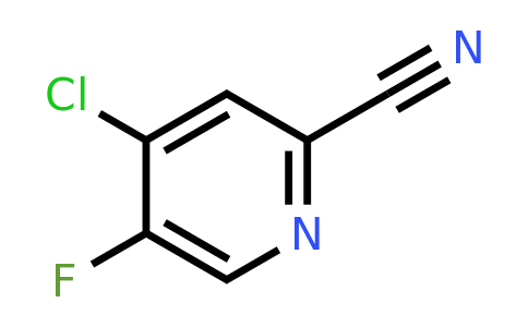 CAS 1260663-56-6 | 4-Chloro-5-fluoropyridine-2-carbonitrile