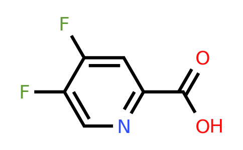CAS 1260663-59-9 | 4,5-Difluoropyridine-2-carboxylic acid