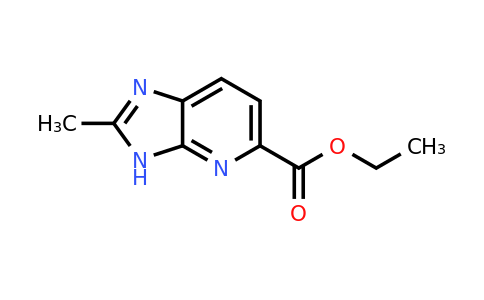 CAS 1260663-60-2 | Ethyl 2-methyl-3H-imidazo[4,5-B]pyridine-5-carboxylate