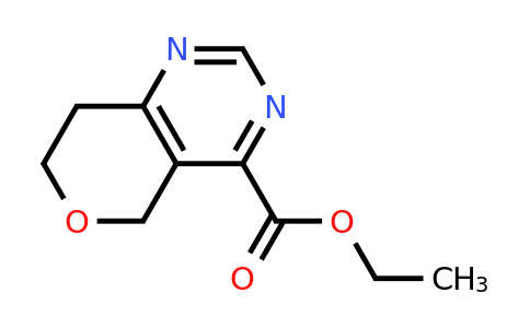 CAS 1260663-69-1 | Ethyl 7,8-dihydro-5H-pyrano[4,3-D]pyrimidine-4-carboxylate