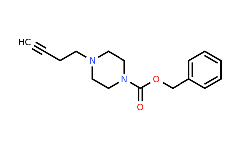 CAS 1260663-72-6 | Benzyl 4-but-3-ynylpiperazine-1-carboxylate