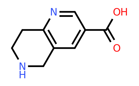 CAS 1260664-02-5 | 5,6,7,8-Tetrahydro-1,6-naphthyridine-3-carboxylic acid