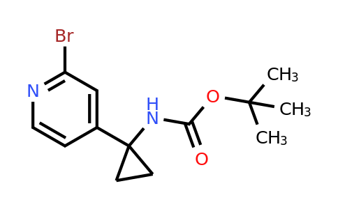 CAS 1260664-36-5 | Tert-butyl 1-(2-bromopyridin-4-YL)cyclopropylcarbamate