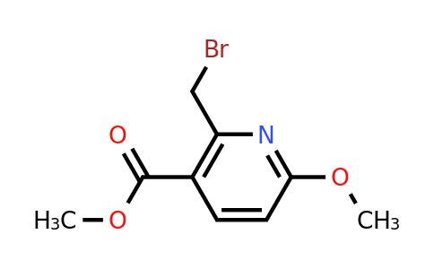 CAS 1260664-37-6 | Methyl 2-(bromomethyl)-6-methoxynicotinate
