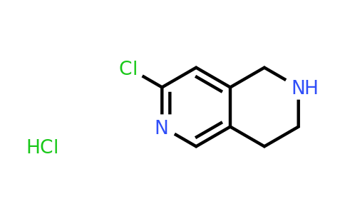 CAS 1260664-42-3 | 7-Chloro-1,2,3,4-tetrahydro-2,6-naphthyridine hydrochloride