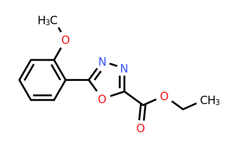 CAS 1260664-50-3 | Ethyl 5-(2-methoxyphenyl)-1,3,4-oxadiazole-2-carboxylate