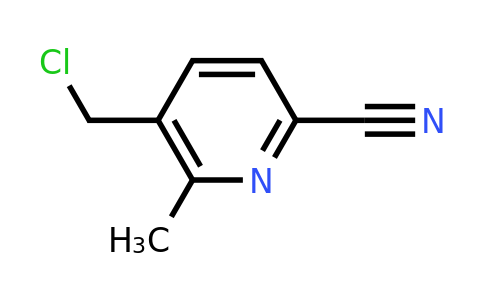 CAS 1260664-60-5 | 5-(Chloromethyl)-6-methylpyridine-2-carbonitrile