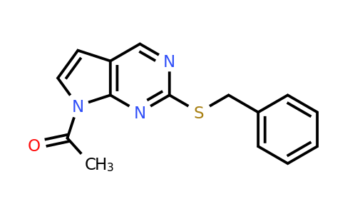 CAS 1260664-67-2 | 7-Acetyl-2-(benzylthio)-7H-pyrrolo[2,3-D]pyrimidine