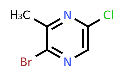CAS 1260664-82-1 | 2-Bromo-5-chloro-3-methylpyrazine