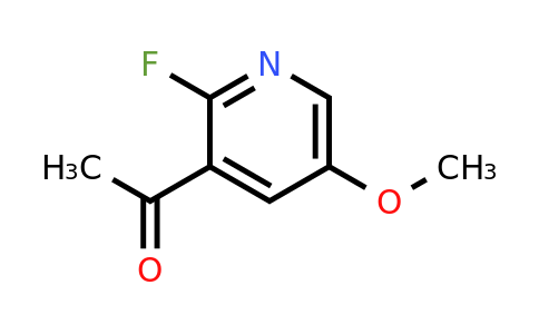 CAS 1260664-88-7 | 1-(2-Fluoro-5-methoxypyridin-3-YL)ethanone