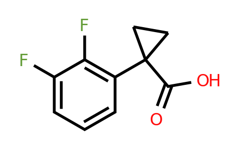 CAS 1260664-89-8 | 1-(2,3-Difluorophenyl)cyclopropane-1-carboxylic acid