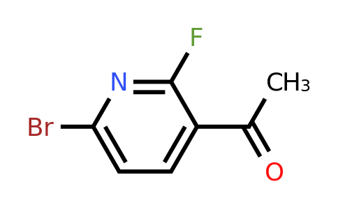 CAS 1260664-92-3 | 1-(6-Bromo-2-fluoropyridin-3-YL)ethanone