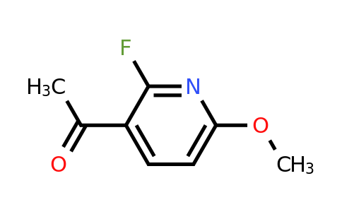 CAS 1260664-95-6 | 1-(2-Fluoro-6-methoxypyridin-3-YL)ethanone