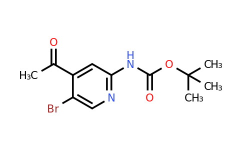 CAS 1260664-96-7 | Tert-butyl 4-acetyl-5-bromopyridin-2-ylcarbamate