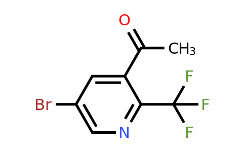 CAS 1260664-97-8 | 1-[5-Bromo-2-(trifluoromethyl)pyridin-3-YL]ethanone