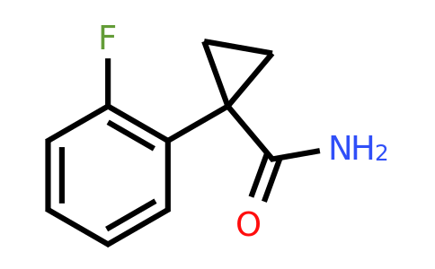 CAS 1260664-99-0 | 1-(2-Fluorophenyl)cyclopropanecarboxamide