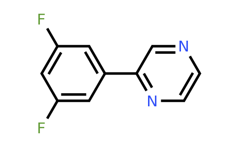 CAS 1260665-03-9 | 2-(3,5-Difluorophenyl)pyrazine