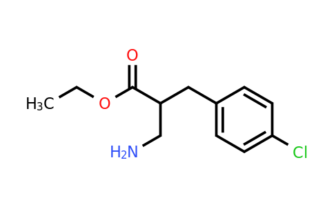 CAS 1260665-15-3 | Ethyl 3-amino-2-(4-chlorobenzyl)propanoate