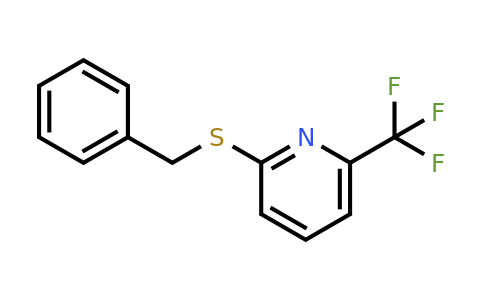 CAS 1260665-27-7 | 2-(Benzylthio)-6-(trifluoromethyl)pyridine