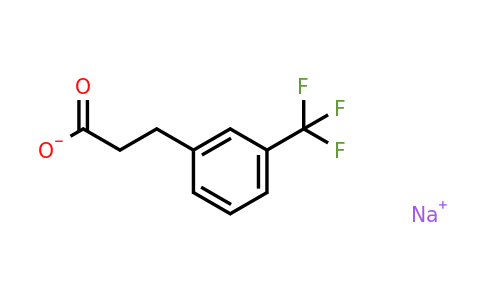 CAS 1260665-39-1 | Sodium 3-[3-(trifluoromethyl)phenyl]propanoate