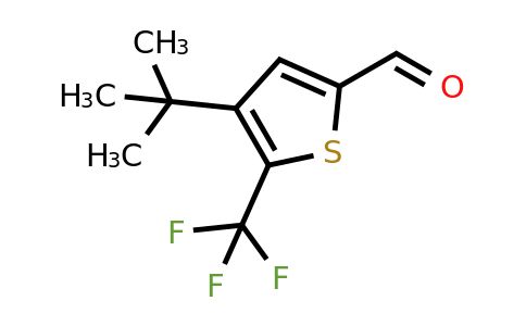 CAS 1260665-45-9 | 4-Tert-butyl-5-(trifluoromethyl)thiophene-2-carbaldehyde