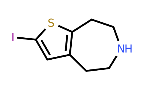 CAS 1260665-48-2 | 2-Iodo-5,6,7,8-tetrahydro-4H-thieno[2,3-D]azepine