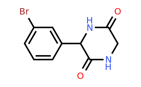 CAS 1260665-57-3 | 3-(3-Bromophenyl)piperazine-2,5-dione