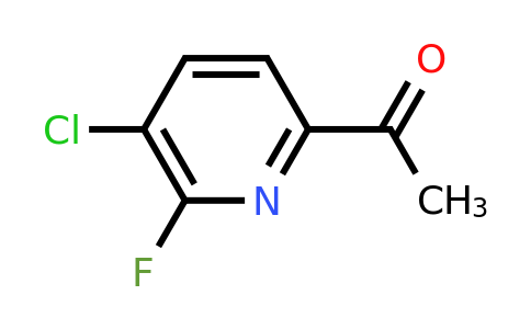 CAS 1260665-65-3 | 1-(5-Chloro-6-fluoropyridin-2-YL)ethanone