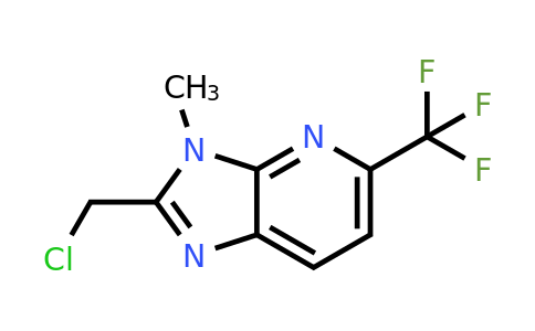 CAS 1260665-67-5 | 2-(Chloromethyl)-3-methyl-5-(trifluoromethyl)-3H-imidazo[4,5-B]pyridine