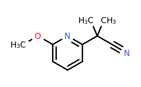 CAS 1260665-70-0 | 2-(6-Methoxypyridin-2-YL)-2-methylpropanenitrile