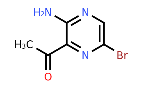 CAS 1260665-80-2 | 1-(3-Amino-6-bromopyrazin-2-YL)ethanone