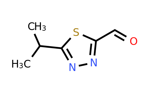 CAS 1260665-98-2 | 5-Isopropyl-1,3,4-thiadiazole-2-carbaldehyde