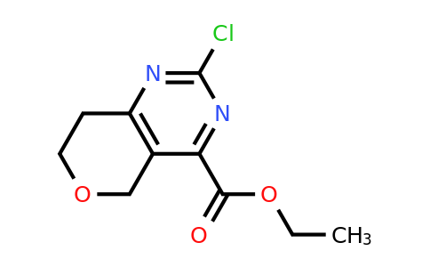 CAS 1260666-06-5 | Ethyl 2-chloro-7,8-dihydro-5H-pyrano[4,3-D]pyrimidine-4-carboxylate
