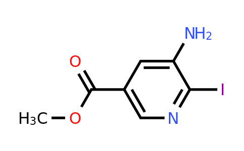 CAS 1260666-07-6 | Methyl 5-amino-6-iodonicotinate