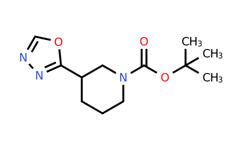 CAS 1260666-08-7 | Tert-butyl 3-(1,3,4-oxadiazol-2-YL)piperidine-1-carboxylate