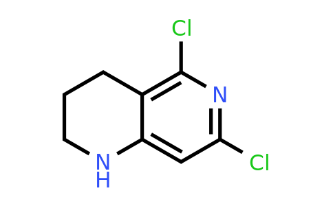 CAS 1260666-34-9 | 5,7-Dichloro-1,2,3,4-tetrahydro-1,6-naphthyridine
